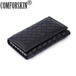 Sheep Skin Multi-function Key Wallet Unisex