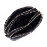 Cowhide Leather Clutch Bag Large Capacity Messenger Bag