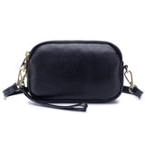Cowhide Leather Clutch Bag Large Capacity Messenger Bag