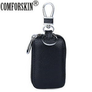 Premium Cowhide Key Wallets - Multi-function Car's Key Case