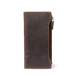 Soft Leather Men Business Clutch Wallet