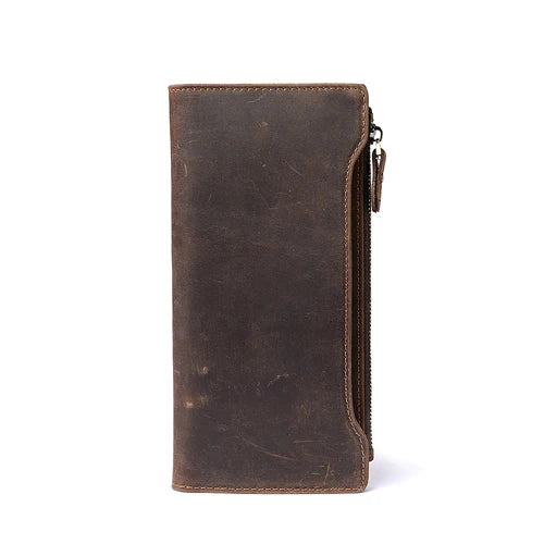 Soft Leather Men Business Clutch Wallet