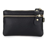 Leather Key Wallet Men & Women Car Key Bag Women Housekeepers Key Holder