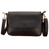 Cover Style Leather Women Messenger Bag Large Capacity Handbag