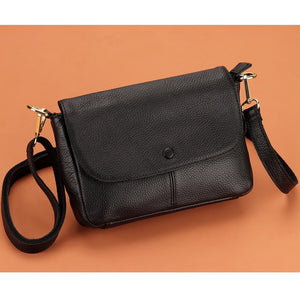 Cover Style Leather Women Messenger Bag Large Capacity Handbag