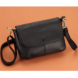 Cover Style Leather Women Messenger Bag Large Capacity Handbag