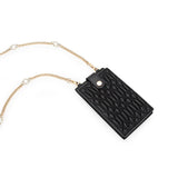 Sheepskin Women Messenger Bag with Hasp
