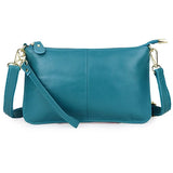 Leather Women's Messenger Bag Cowhide Handbag Large Capacity Shoulder Bags