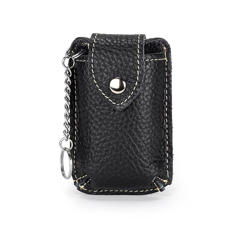Genuine Leather Car Key Holders For Men Unisex Key Wallet
