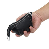 Leather Zipper Purse for Women