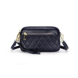 Geometric Style Leather Women Messenger Bag Small Cross-body Bag