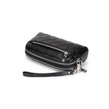 Small Geometric Flap Bag Cow Leather Women Messenger Cross-body Bag