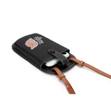 Cowhide Leather Women Messenger Bag Small Cell Phone Bag