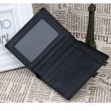 Premium 100% Sheep Skin Knitting Slim Men Wallets Purses