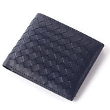 Premium 100% Sheep Skin Knitting Slim Men Wallets Purses