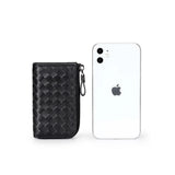Hand-made Sheepskin Key Wallet Housekeeper with 6 Key Holders
