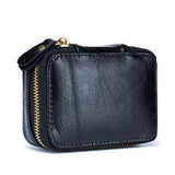 COMFRORSKIN High Oil Wax Leather Women Lipstick Bag