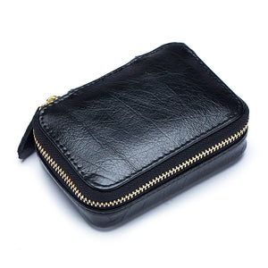 COMFRORSKIN High Oil Wax Leather Women Lipstick Bag