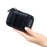 COMFRORSKIN High Oil Wax Leather Women Lipstick Bag