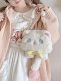 Lolita Shoulder Bag Cat Plush Doll Diagonal Bag