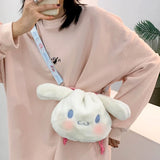 COOLFEL Rabbit Animals Messenger Bag Purse Princess Bag