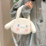 COOLFEL Rabbit Animals Messenger Bag Purse Princess Bag
