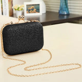 COSW Women's Bling Evening Party Handbag Wedding Ball Clutch Bag with Chain