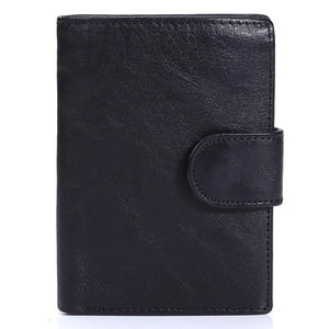 Short Men Wallet Cow Leather Male Purse Top Cowhide Purse