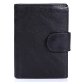 Short Men Wallet Cow Leather Male Purse Top Cowhide Purse