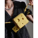 Sweet Girl Cheese Cube Crossbody Mini Bag