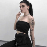 CTRLLOCK Techwear Adjustable Waist Belt Women Zipper Pocket Streetwear