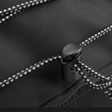 CTRLLOCK Techwear Drawstring Schoolbag Casual Zipper Backpack