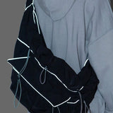 CTRLLOCK Reflective Lines One Shoulder Bag