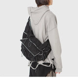 CTRLLOCK Reflective Lines One Shoulder Bag