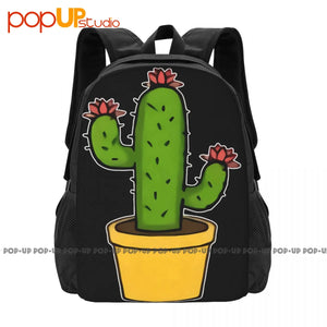 Funny Cactus Hipster Tumblr Birthday Plant Backpack