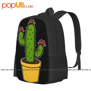 Funny Cactus Hipster Tumblr Birthday Plant Backpack