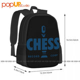 Cafepress Chess Records Backpack - Large Capacity