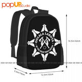 Oglala Lakota Backpack Large Capacity Style Gymnast Bag