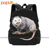 Opossum Possum Animal Backpack Large Capacity Bookbag Schoolbag Gymnast Bag