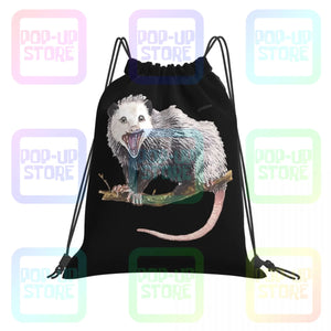 Opossum Possum Animal Drawstring Bags Gym Bag Bookbag