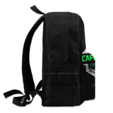 Caffeinated School Bag Backpack Laptop 15 Inch Coffee Tea Star Funny Latte