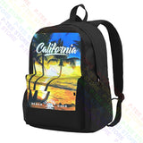 California Republic Cali Beach Palm Tree Urban Backpack