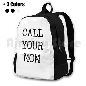 Call Mom Outdoor Hiking Backpack for College Students