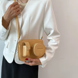 Women Shoulder Bag Wide Straps Crossbody Satchel Purse Bolsos