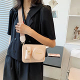 Women Shoulder Bag Wide Straps Crossbody Satchel Purse Bolsos