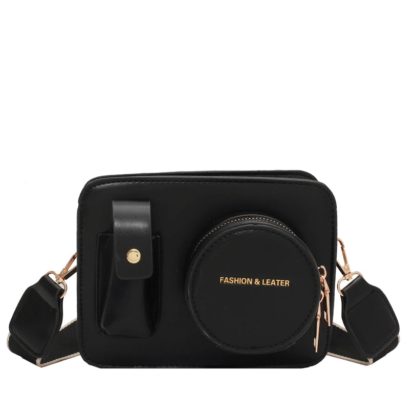 Women Shoulder Bag Wide Straps Crossbody Satchel Purse Bolsos