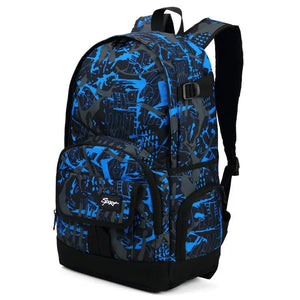 Camo Plaid Preppy Style Backpack for School 15.6in Laptop