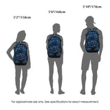 Camo Plaid Preppy Style Backpack for School 15.6in Laptop