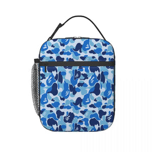 Camo Insulated Lunch Tote Bag Thermal Cooler Bento