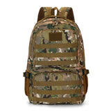 Men's Camo Tactical Backpack Large Capacity Outdoor Travel Bag